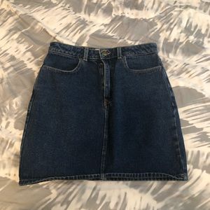 American Apparel Denim Pencil Skirt